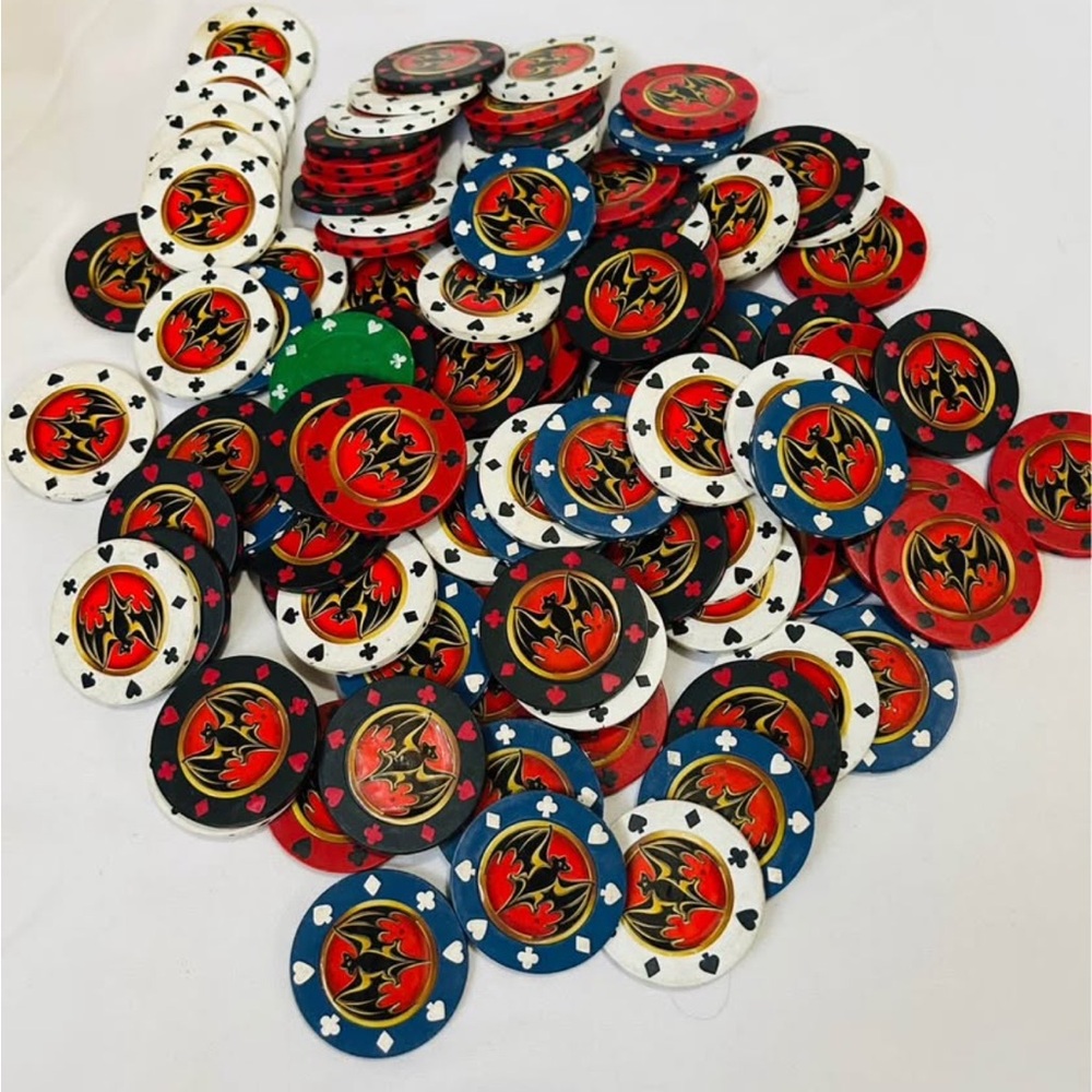 Bacardi Poker Game Chips